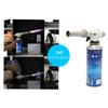 360 Degrees Rotatable Reliable Safe Butane Gas Torch Burner Auto Ignition Camping BBQ Flamethrower Flame Lighter