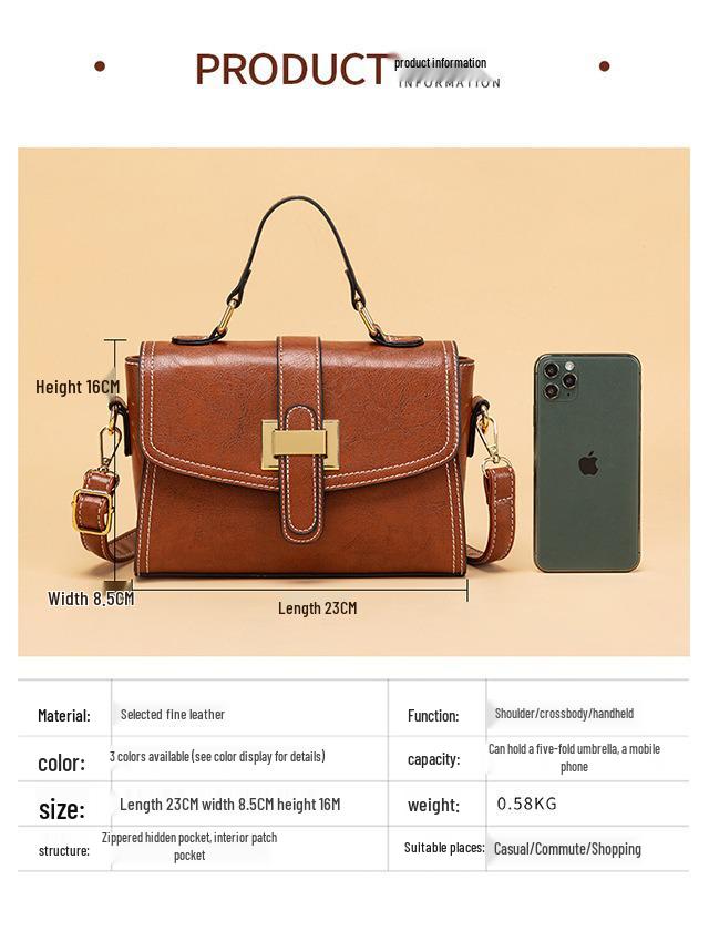 Женская сумка-боулинг в стиле ретро, европейско-американский стиль, на плечо, кроссбоди