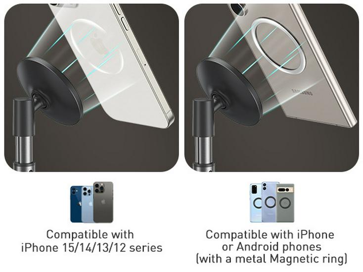 IDock Вращающийся на 360° Магнитный Держатель для Телефона и Органайзер для Стола T105