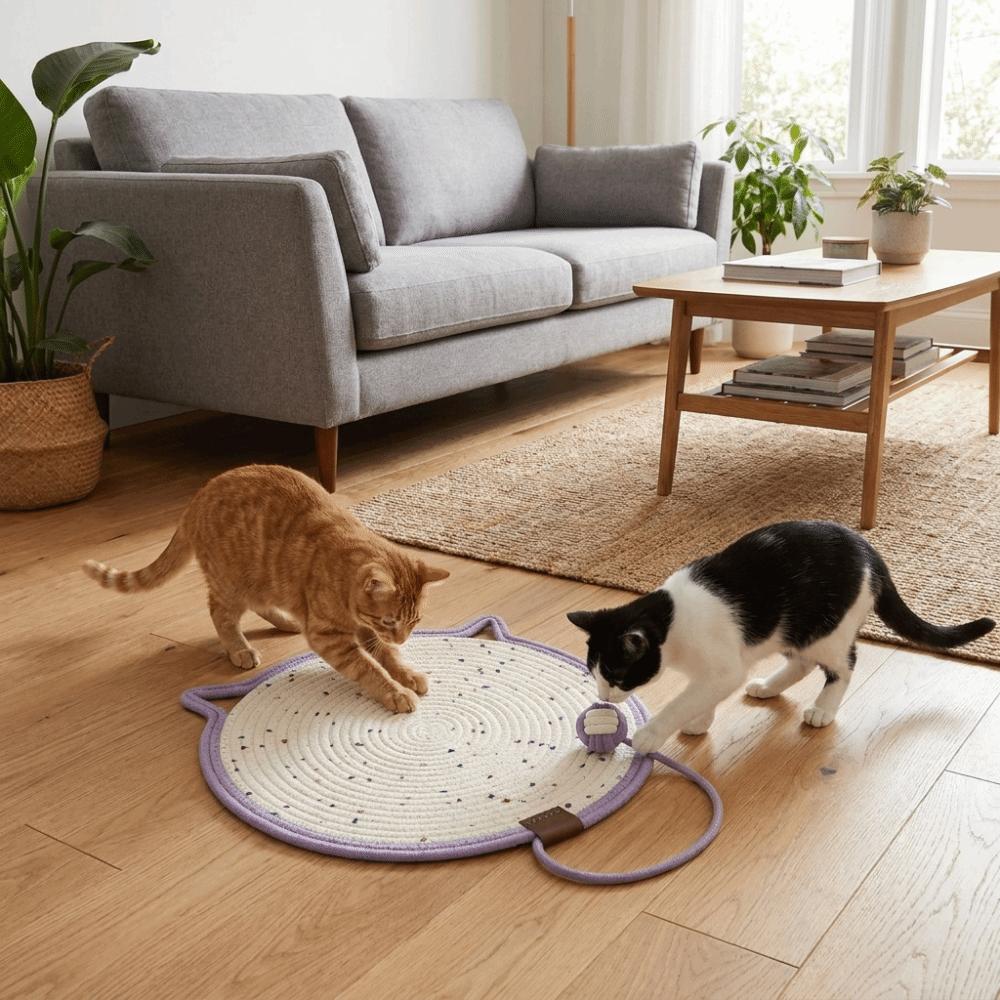 Scratch Resistant Cat Scratching Toy Wear-Resistant Dog Mattress Cat Climbing Mat Indoor Use