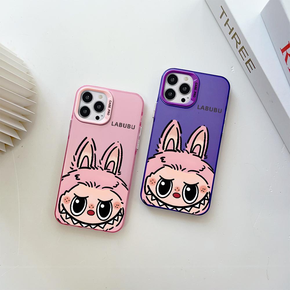 Окрашенный узор, цветной серебристый, двухсторонний, жесткий, противоударный чехол для телефона с защитой от падений для OnePlus OPPO Reno Realme