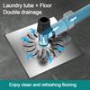 Double Purpose Washing Machine Floor Drain Cover Insect Prevention Sewer Special Elbow Pipe Joint