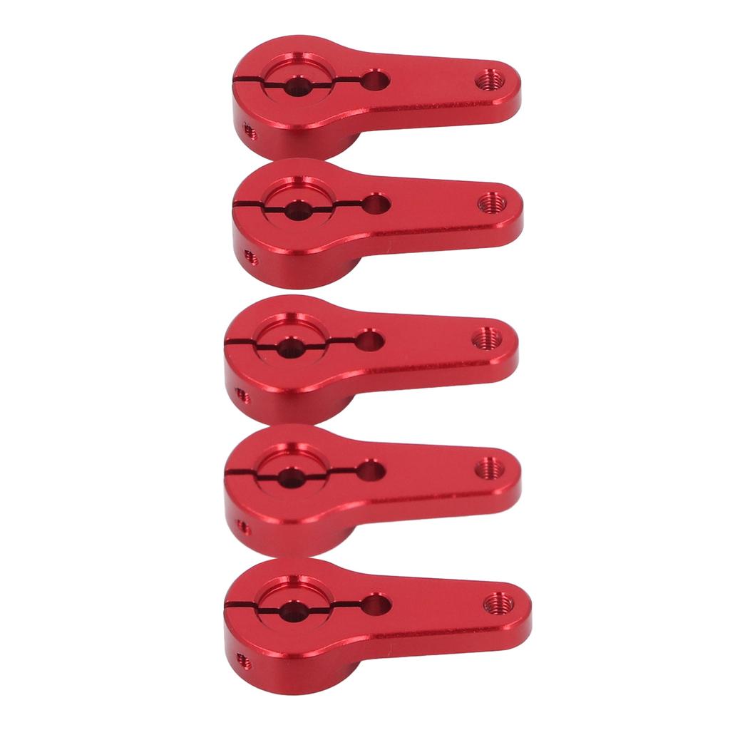 5 Pcs 25T M3 Aluminum Alloy RC Servo Horns Arms 31mm Metal Steering Arms for RC Car for Redcat for Axial for Scx10 for