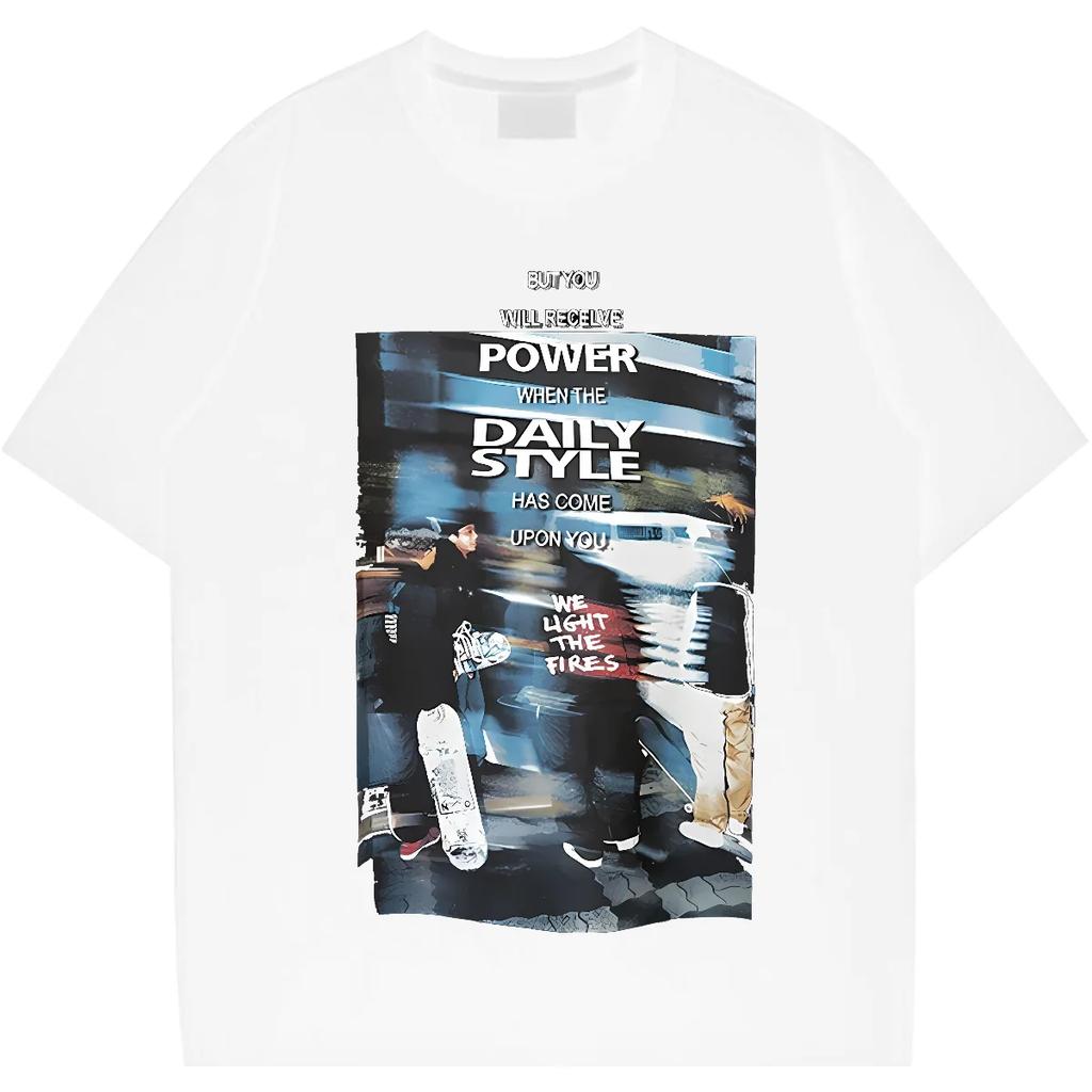 Свободная футболка оверсайз с забавным принтом Jujusu 2024, новая горячая распродажа, трендовая футболка, XXL, быстросохнущая, с круглым вырезом, футболка с возможностью кастомизации