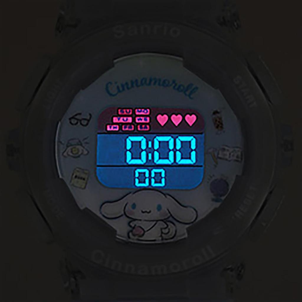 Часы Flame Watch Sanrio Digital Watch Cinnamoroll Ladies Blue [Sun Co., Ltd.] J-Axis CR3C0003-CN