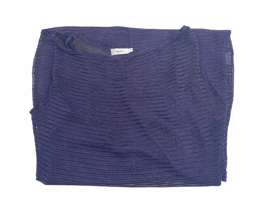 Purple Sweater Tunic RICKI'S L - Used