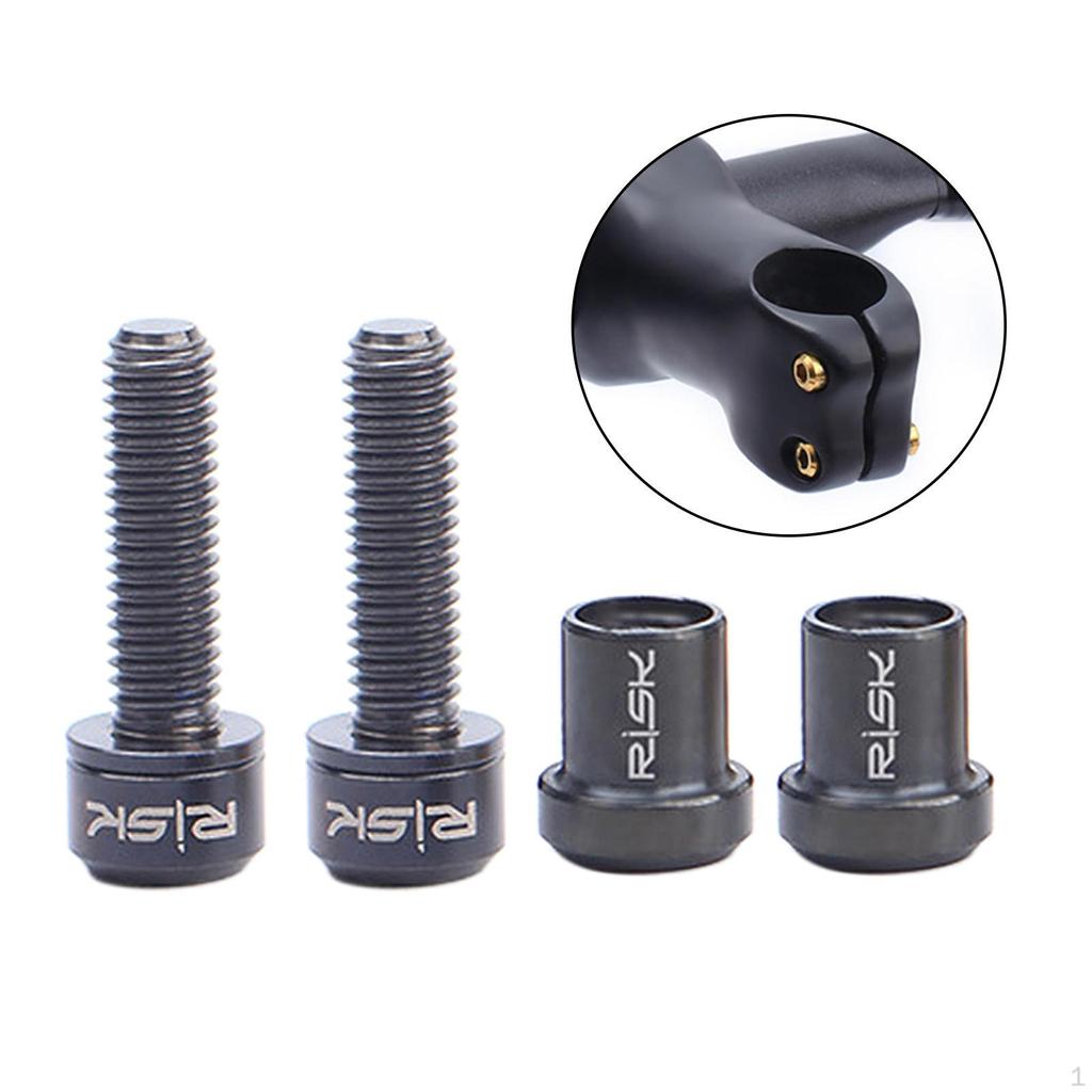 Carbon Stem Screw Nut Kit, , Titanium Alloy M5x18mm for Accessories B