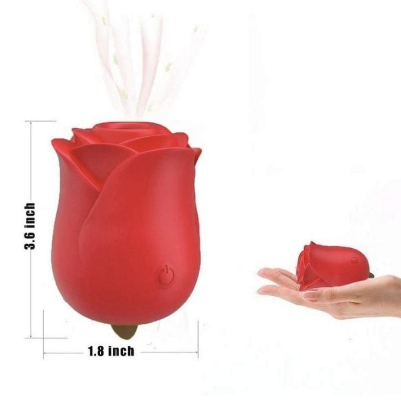Силиконовый вибратор с розой, клиторальный мастурбатор, секс-игрушки для женщин, сосущий насос, женская присоска, стимулятор клитора, лизание языка