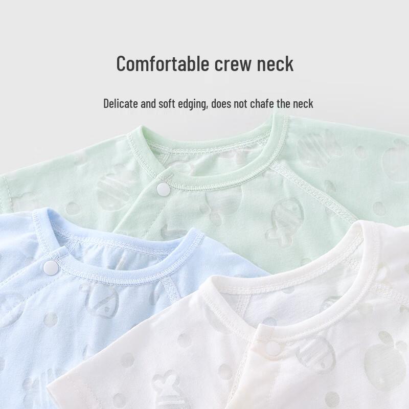 Youqi Newborn Summer Short Sleeve Bodysuit