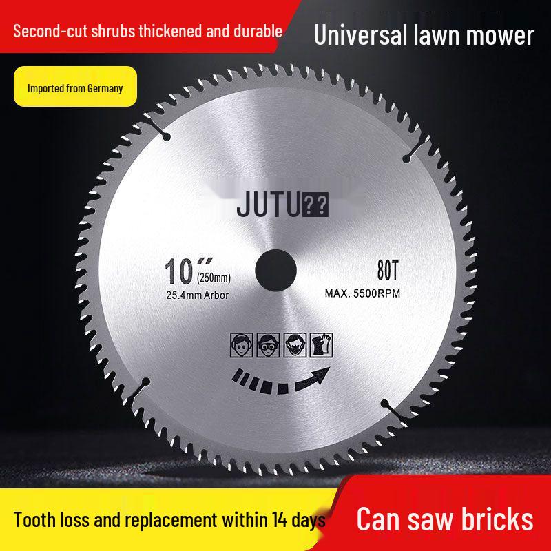 Камнестойкий марганцевый стальной диск для бензиновых газонокосилок и кусторезов - Универсальная посадка