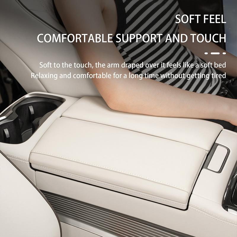 Для DENZA D9 Все серии Подушка подлокотника центральной консоли Кожаная прокладка для увеличения высоты Аксессуары для интерьера автомобиля