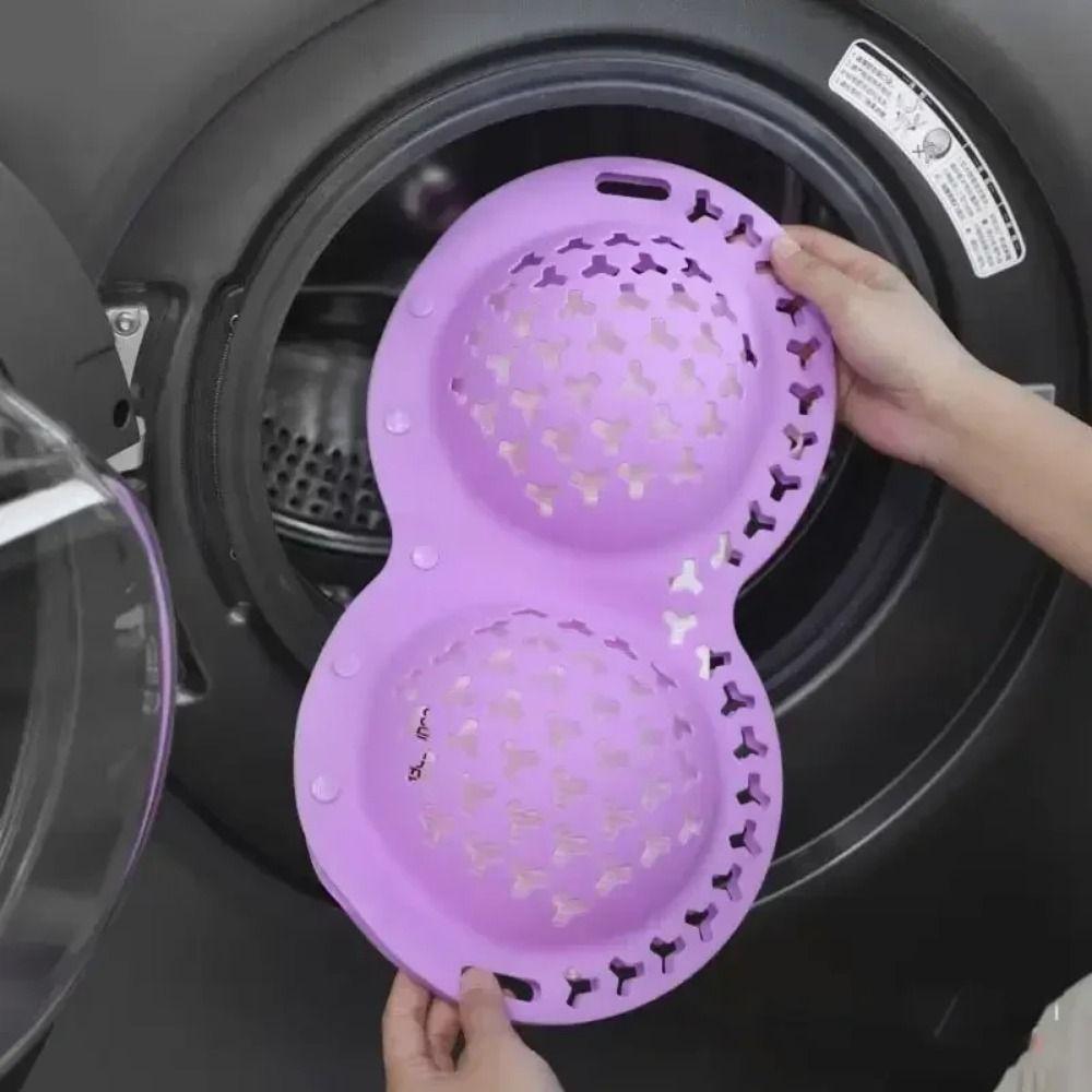Anti-Squeeze Silicone Bra Laundry Bag Anti-Deformation Underwear Washer Organizer  Machine-wash