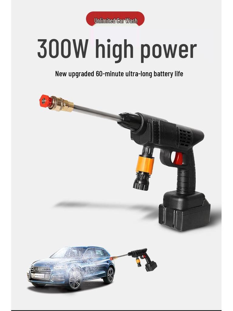 Беспроводной электрический литиевый аккумулятор Мойка высокого давления