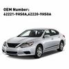 For 2016-18 Nissan Altima Front Sedan Bumper Cover Kit Mounting Bracket Support