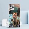 Милый Милый Хомяк Питомец Чехол для Телефона Для IPhone 16 17 Air 16E 15 14 Plus 13 Mini 12 11 Pro Max 7 8 + SE 2020 Мягкий ТПУ Задняя Крышка 1