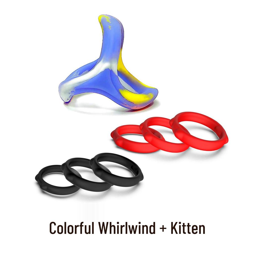 Силиконовое кольцо на член для задержки эякуляции для мужской прелюдии и ограничения