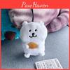 Chiikawa Joke Bear Usagi Hachiware Soft Plush Pendant With Eating Theme Pizza
