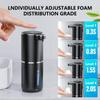 New Soap Dispenser BLack Automatic Soap Dispenser Foam and Liquid Mode for Bathroom Kitchen,Foam Soap Dispenser