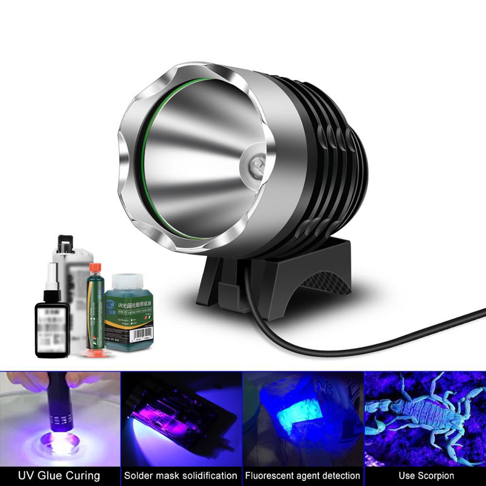 УФ-лампа для отверждения клея USB-зарядка светодиодная ультрафиолетовая зеленая масляная регулируемая лампа для отверждения для ремонта печатных плат мобильных телефонов iPhone
