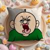 Чехол для подушки с рисунком «Дневник BBbangbbangs» Мягкая плюшевая ткань Двусторонний чехол для подушки Теплый зимний чехол для диванной подушки