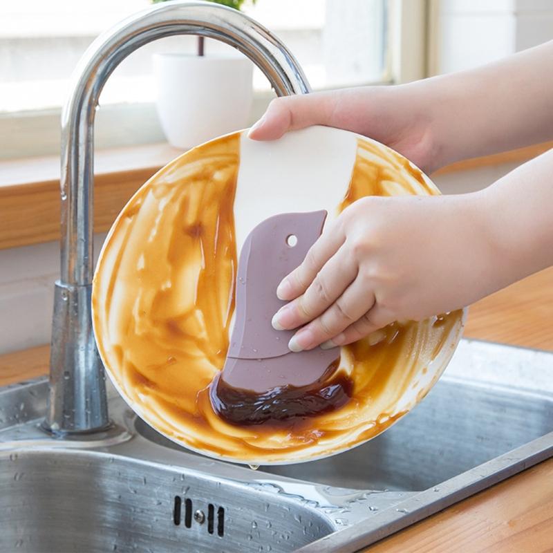 Soft Flexible Silicone Penguins Kitchen Scrapers For Baking And Cooking Tasks Dishwasher Safe Cleaning Tool