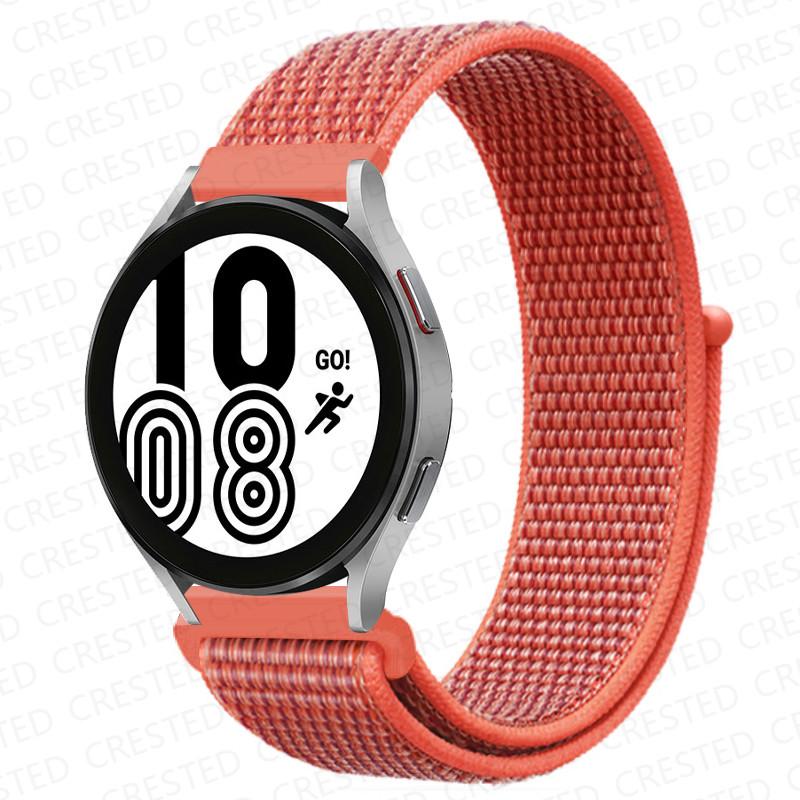 Нейлоновый петлевой ремешок для Samsung Galaxy Watch 7/4/6/Classic/5/pro/active 2/Gear S3 Браслет Huawei watch GT 2 4 3 pro ремешок 20 мм/22 мм