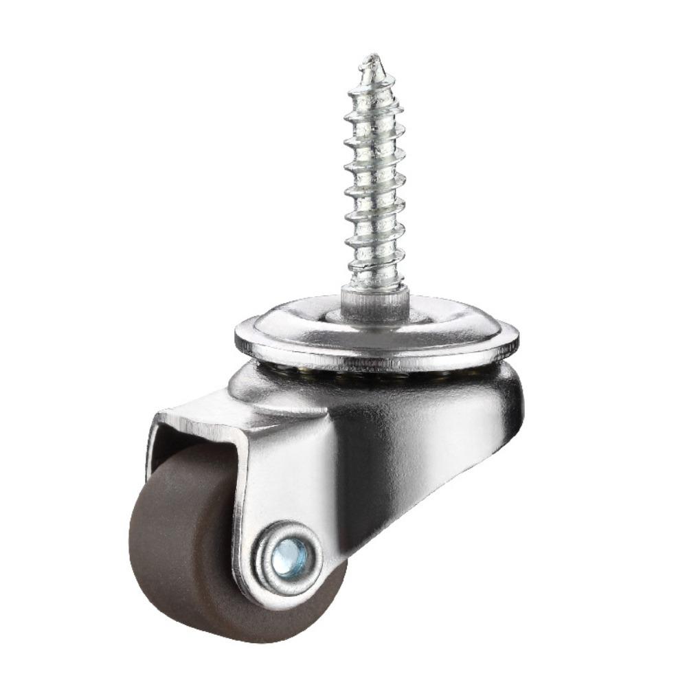 4 шт. Колесики для ящиков для хранения своими руками, маленькие поворотные колеса 0,5 дюйма, мебельные колеса, мини-колесики, для бытовой техники