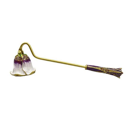 Metal Candle Snuffer Long Handle Candle Wick Flame Extinguisher Putting Out Candle Extinguishing Tool Decorative Candle Accessory
