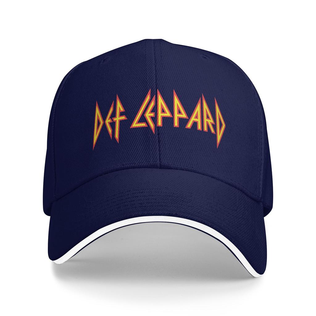 Бейсболка Def Leppard Hysteria Tour 88 Женская Мужская Принт Хип-Хоп Кепки Летняя Мода Теннисный Скейт Регулируемые Бейсболки