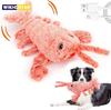Электрическая Прыгающая Лобстер Кошка Игрушка Креветка Движущаяся Симуляция Лобстер Плюшевые Игрушки Интерактивные Собачьи Игрушки Для Питомца Кошка Мягкая Игрушка