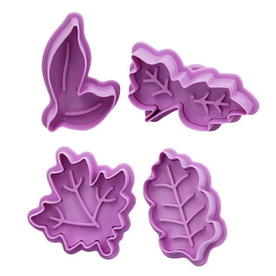 Yousheng 4 шт./комплект формочек для печенья с рисунком из мультфильмов, антипригарная пластиковая форма для выпечки, пресс-форма для кухни