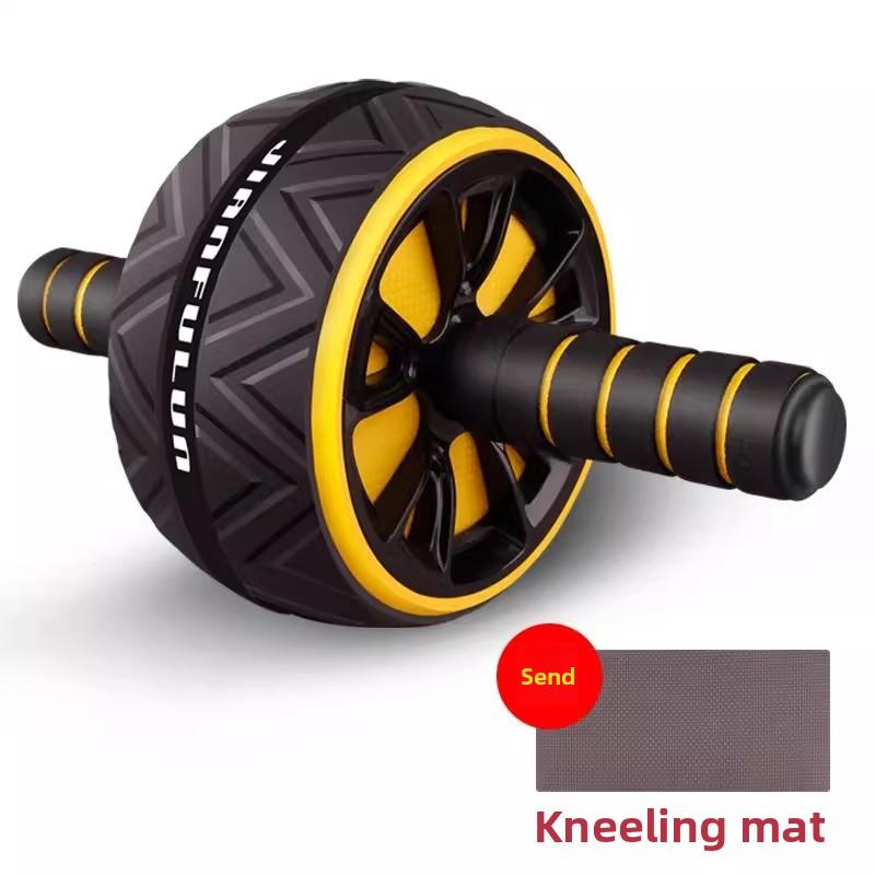 Classic Workout Ab Roller Wheel Abdominal Home Fitness Exercise Ab Wheel Roller Abdominal Carver with Free Knee Mat
