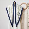 Retro old money wind cashew flower triangle scarf women's fashion high sense versatile decoration outer silk scarf scarf fart curtain tide