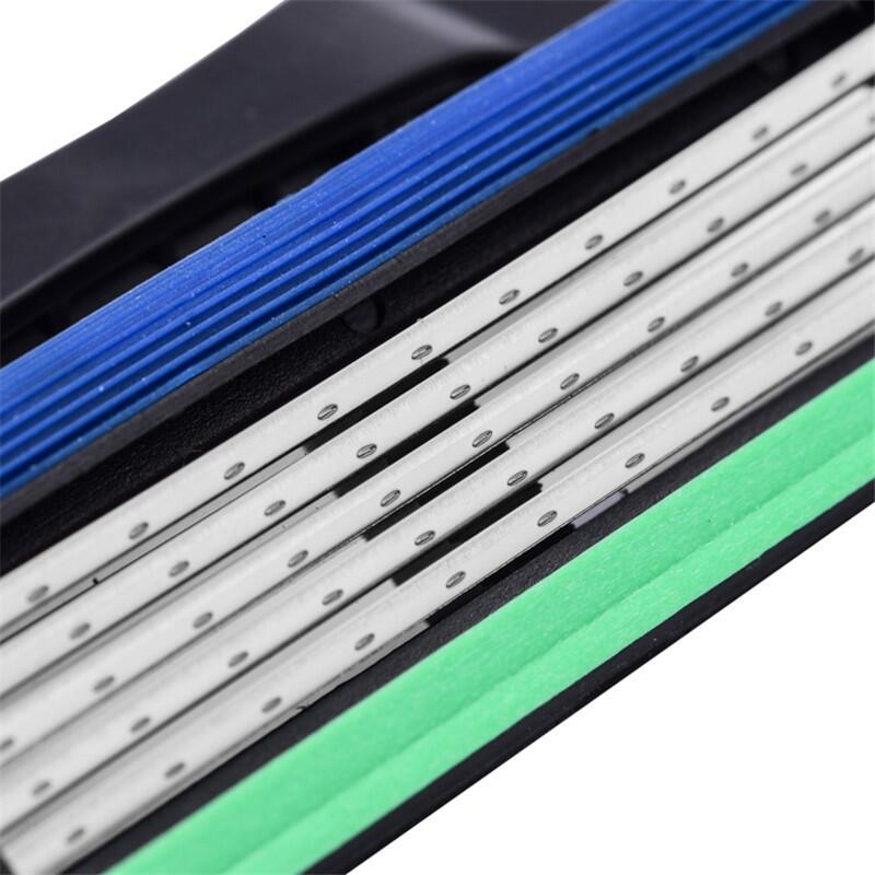 4 шт. лезвия для бритья для мужчин, безопасные лезвия, кассетная бритва, костюм для Gillettee Fusione