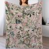 Wild Future Pink Throw Blanket Soft Home Decor Blanket for Couch Bedroom
