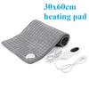 30x60см Грелка для живота, талии, спины, теплое одеяло, сохраняет тепло, обезболивает, зимняя грелка для ног и рук, простыня, вилка для ЕС, Великобритании, США