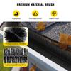 Gutter Guard Brush With 15 FT Length Bristle, 4.33\"(Dia) Gutter Brush Leaf Guard Fit for 5 Inches Gutter, Galvanized Steel Wire Gutter Brush, No