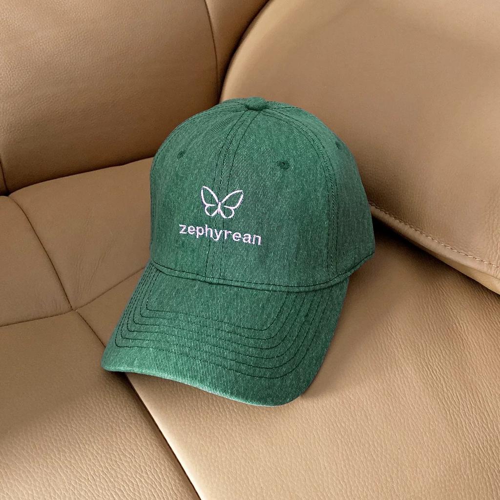 2025 new bow baseball cap trend, spring and autumn student couples, small and versatile sunscreen sunshade peaked hat