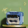 Новый Ретро Магнитофон Подарок для Пары Брелок Мини Запись Веселая Музыкальная Шкатулка AVE