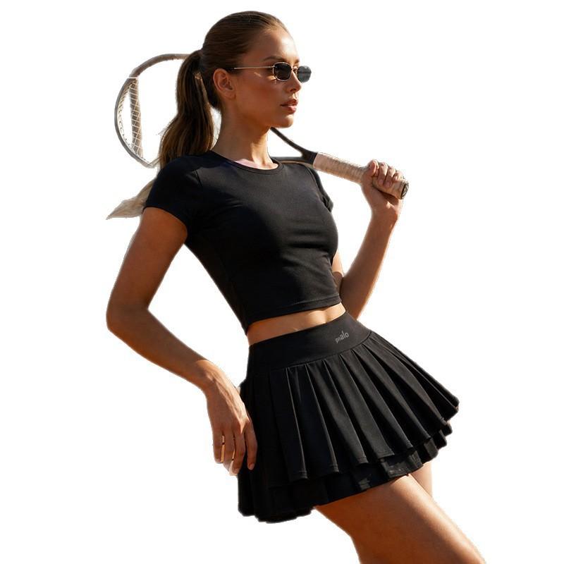 Al Classic Crew Neck Sports Set Tennis Badminton Yoga Pilates Fitness Unisex Windcheater