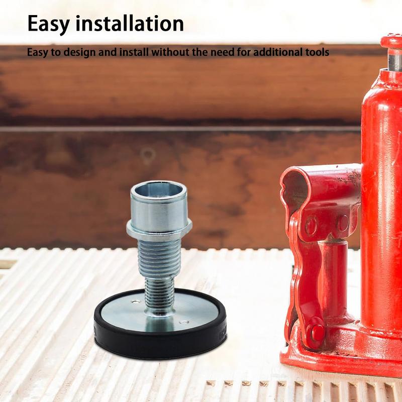 Car Lift Rubber Pads Repair Maintenance Fittings Adjustable High Foot Tray For Car Lift Vehicle Maintenance Workshop Garage