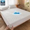 High Quality Quilted Embossed Waterproof Mattress Protector Fitted Sheet Style Bedding Cover Thick Soft Pad for Bed Bedspread with Elastic