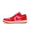 Женские кроссовки Air Jordan 1 Low SE Pink Blast Чили-Красный Парус FB9893-600