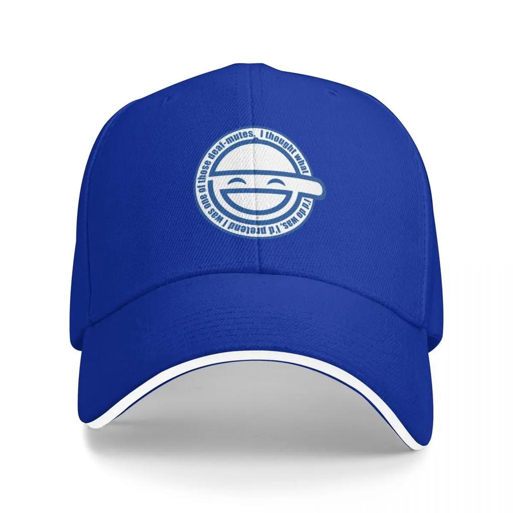 The Laughing Man Baseball Cap Golf Wear golf hat genuine Sunscreen fishing caps man Men Womens