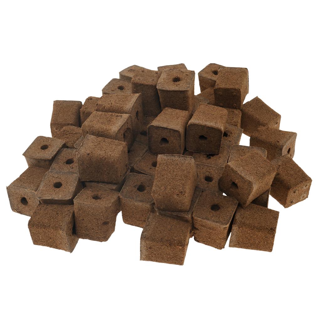 50Pcs Seed Grow Sponges Water Absorbent Hydroponic Pods Kit Replacement Root Garden Plant Plant Nutrients Growing System