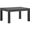 VidaXL Garden Table Anthracite 58x58x41 Cm PP