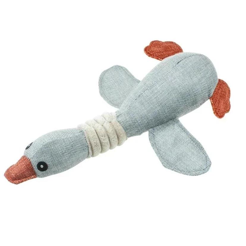1 Pcs New Pet Toy Goose Sound Durable Chewing Teeth Cleaning Dog Cat Pet Supplies