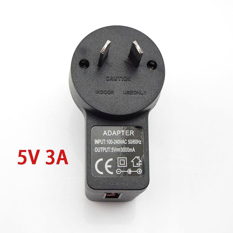 Адаптер для вилки AU Australia 5V 1A 2A 3A USB-зарядное устройство для дома, блок питания, дорожный адаптер переменного тока, зарядка, универсальный W28