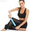Gear Massage Stick Yoga Deep Muscle Relaxation Massage Shaft Personal Training Fascia Roller Plastic Roller Stick Shaft Fitness
