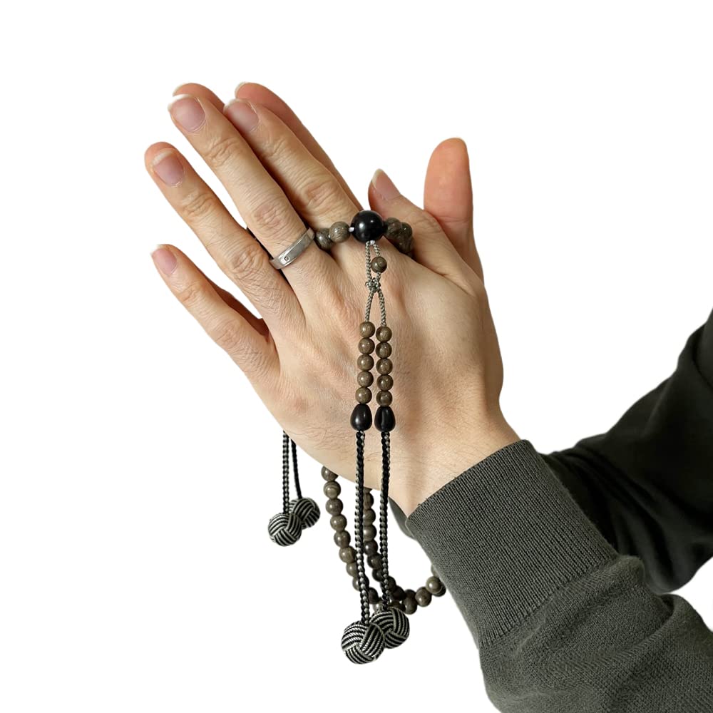 Мёрэнка Сингон секта подлинные четки для натурального дерева 108 разделенных бусин из черного дерева сумка молитва амулет молитва деревянный молитвенный амулет молитва предка